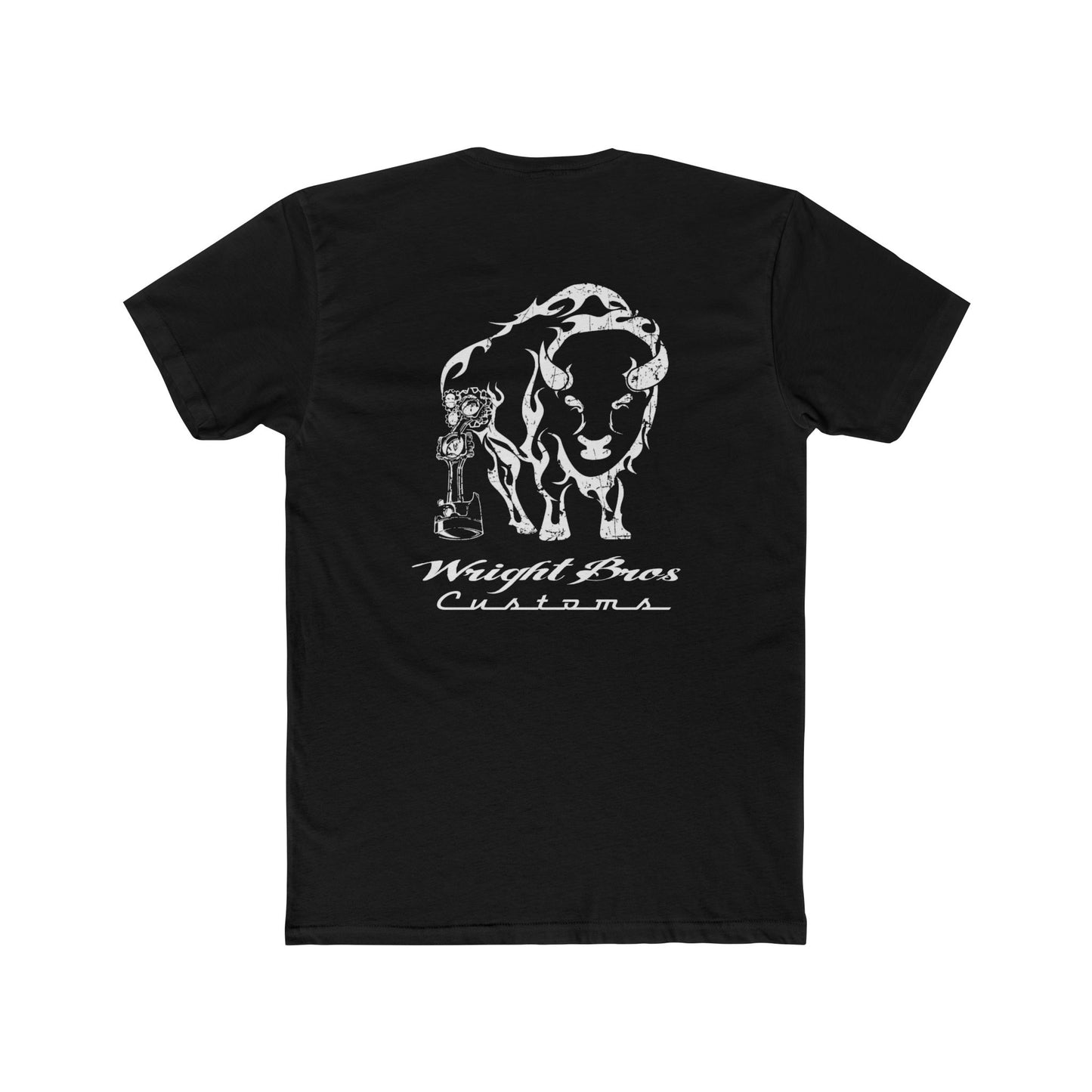 Wright Bros Customs Buffalo Unisex Cotton Crew Tee
