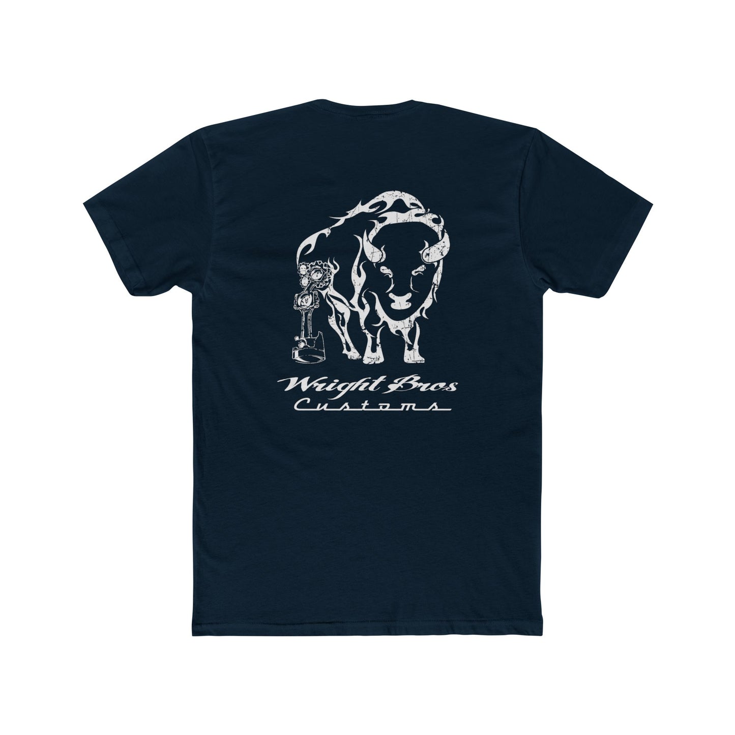 Wright Bros Customs Buffalo Unisex Cotton Crew Tee
