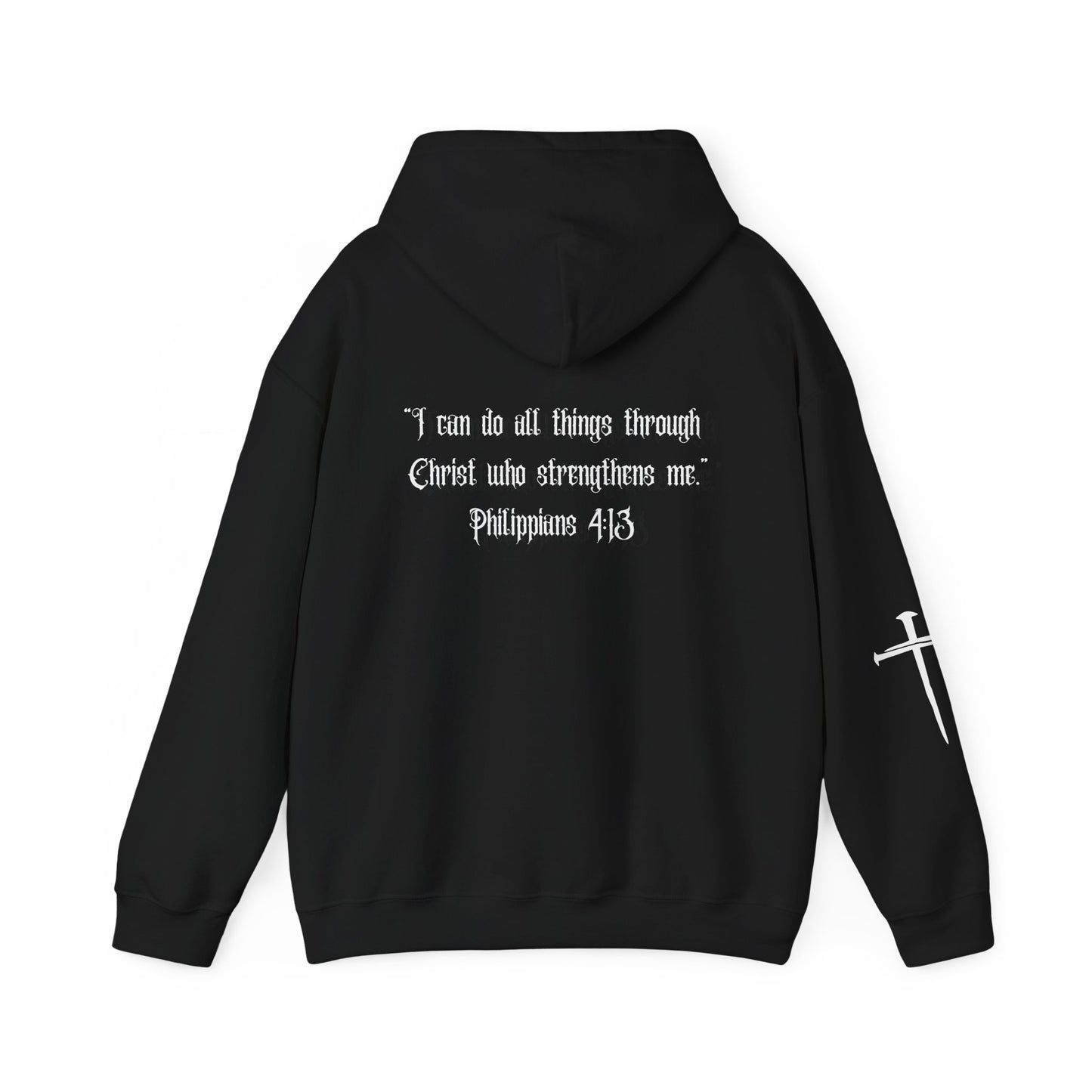 Philippians 4:13 Heavy Blend™ Hooded Sweatshirt