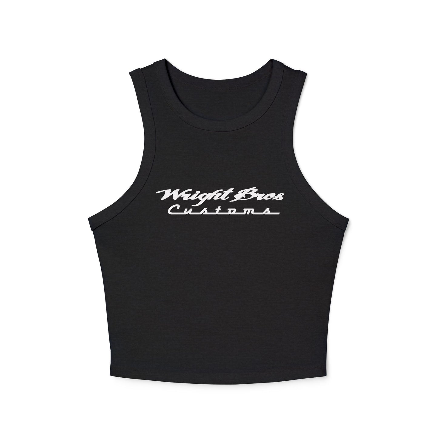 Built Different Women's Micro Rib Racer Tank Top