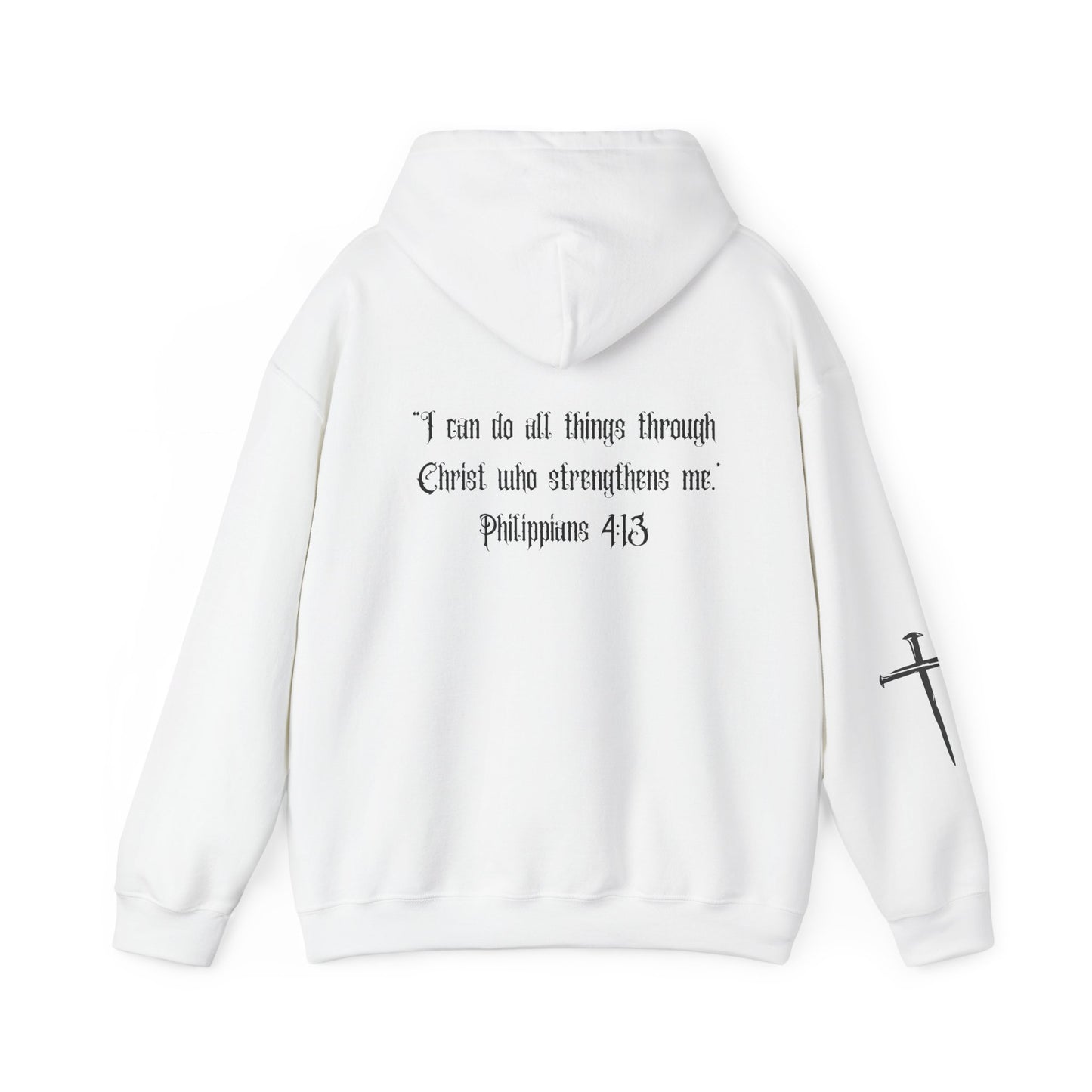 Philippians 4:13 Heavy Blend™ Hooded Sweatshirt