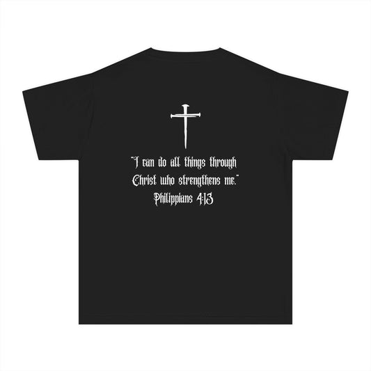 Philippians 4:13 Youth Midweight Tee