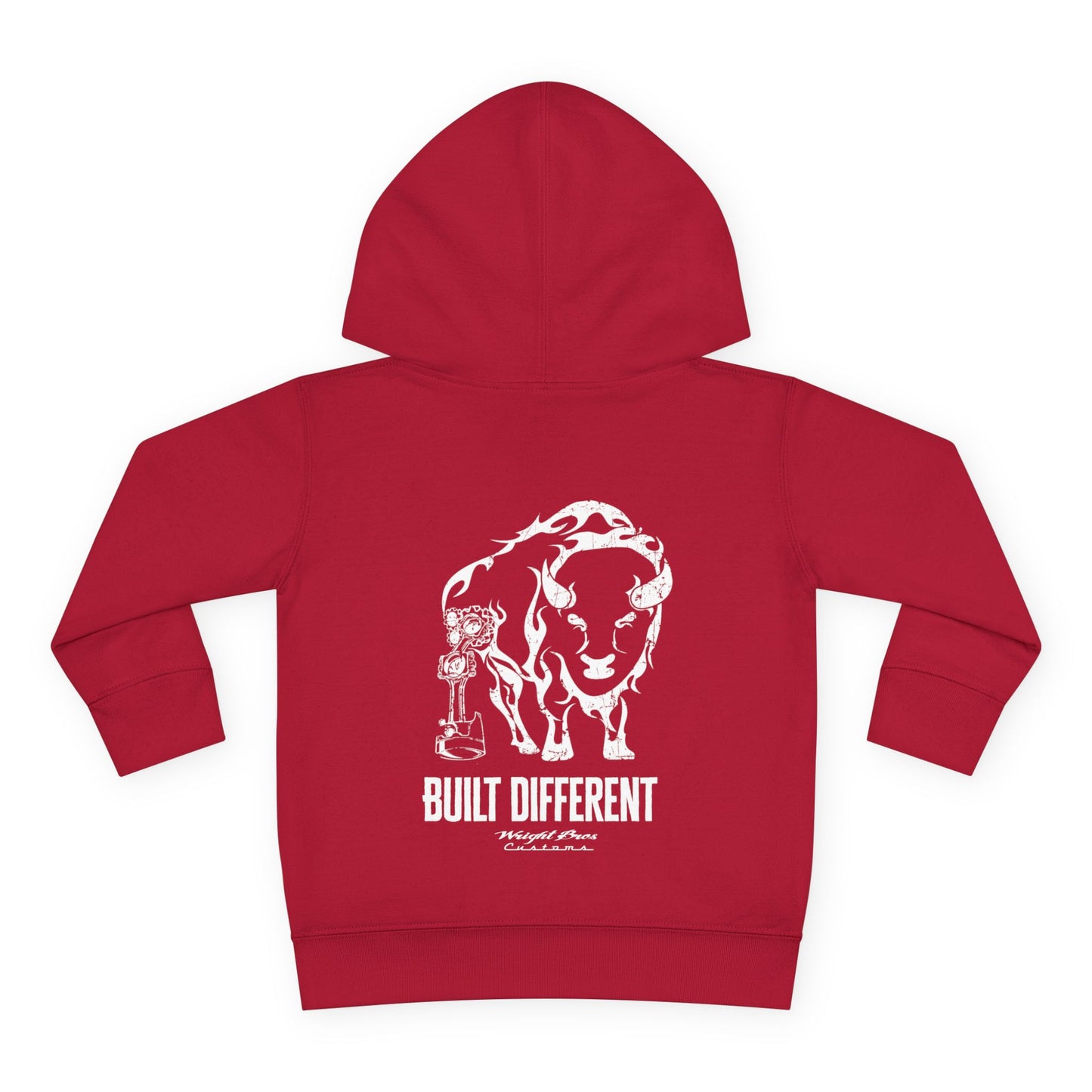 Built Different Toddler Pullover Fleece Hoodie