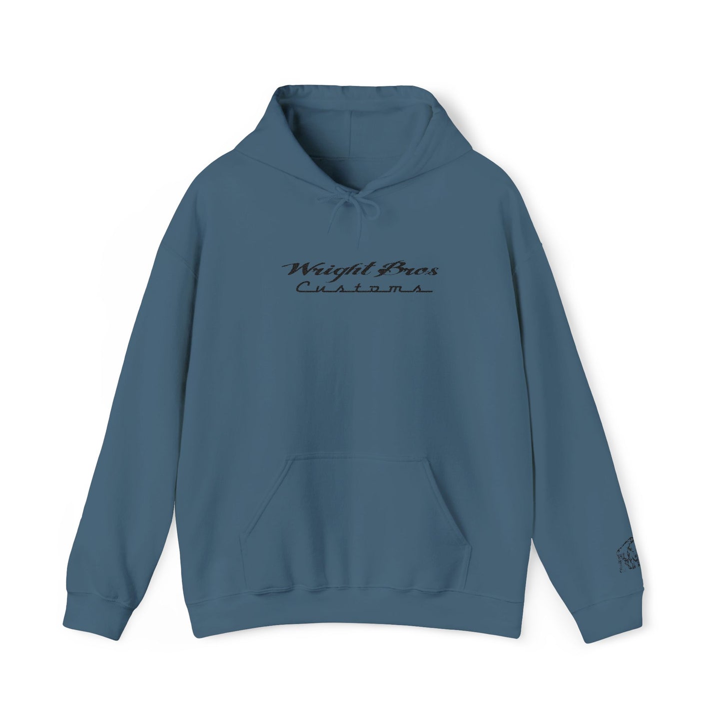 Wright Bros Customs Heavy Blend™ Embroidered Hooded Sweatshirt