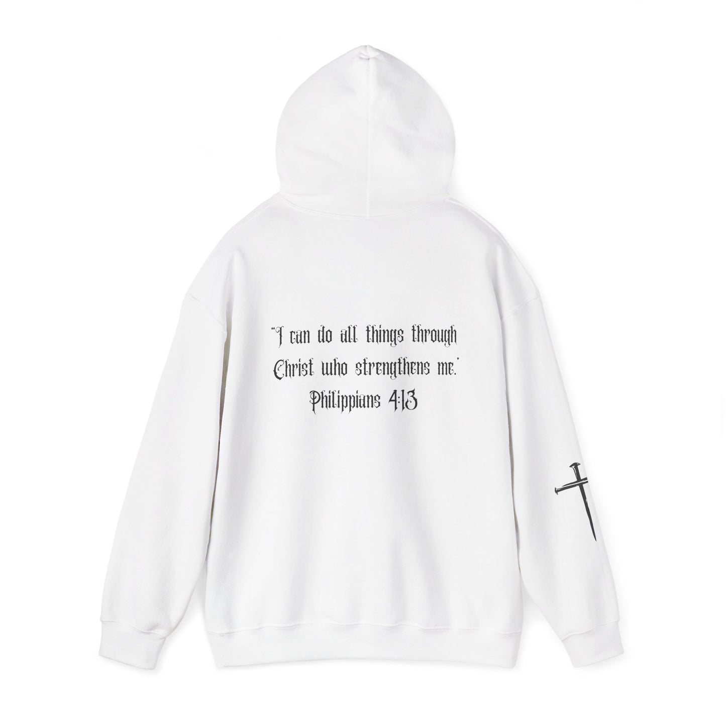 Philippians 4:13 Heavy Blend™ Hooded Sweatshirt