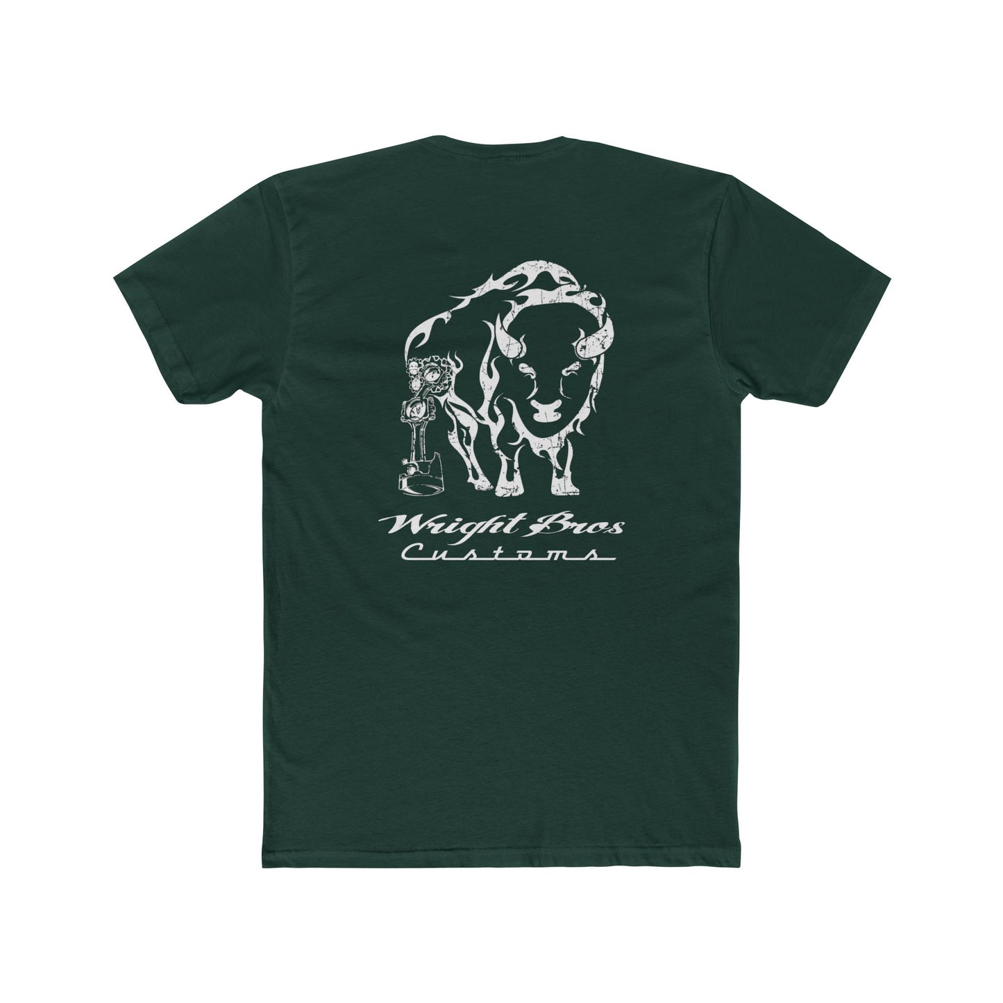 Wright Bros Customs Buffalo Unisex Cotton Crew Tee