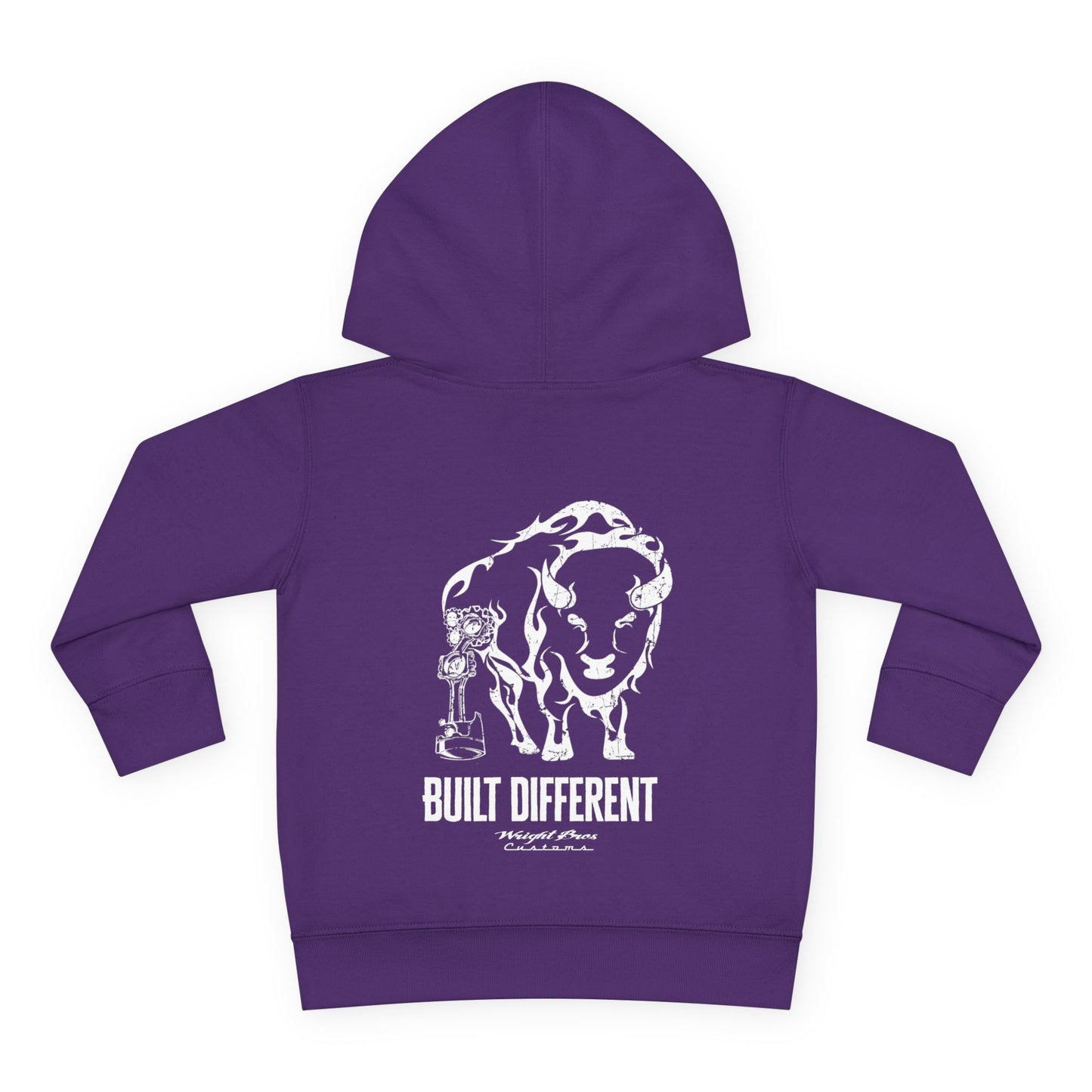 Built Different Toddler Pullover Fleece Hoodie