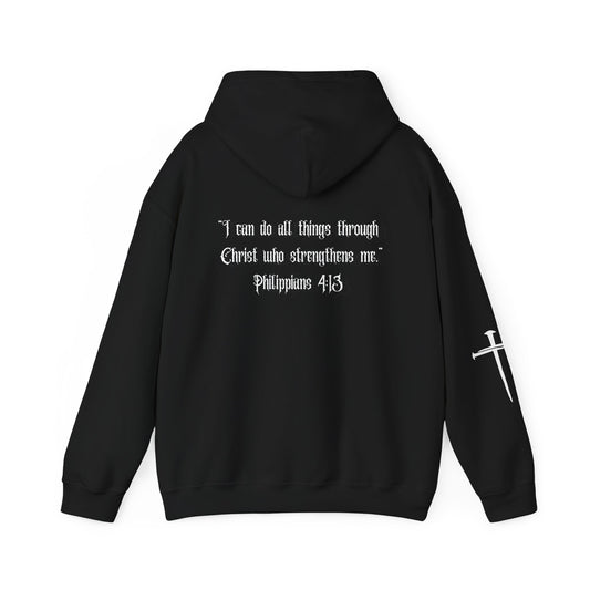 Philippians 4:13 Heavy Blend™ Hooded Sweatshirt