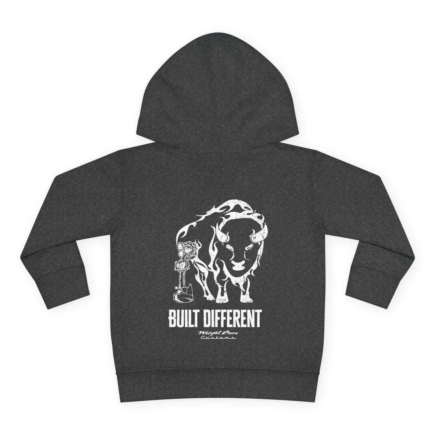 Built Different Toddler Pullover Fleece Hoodie