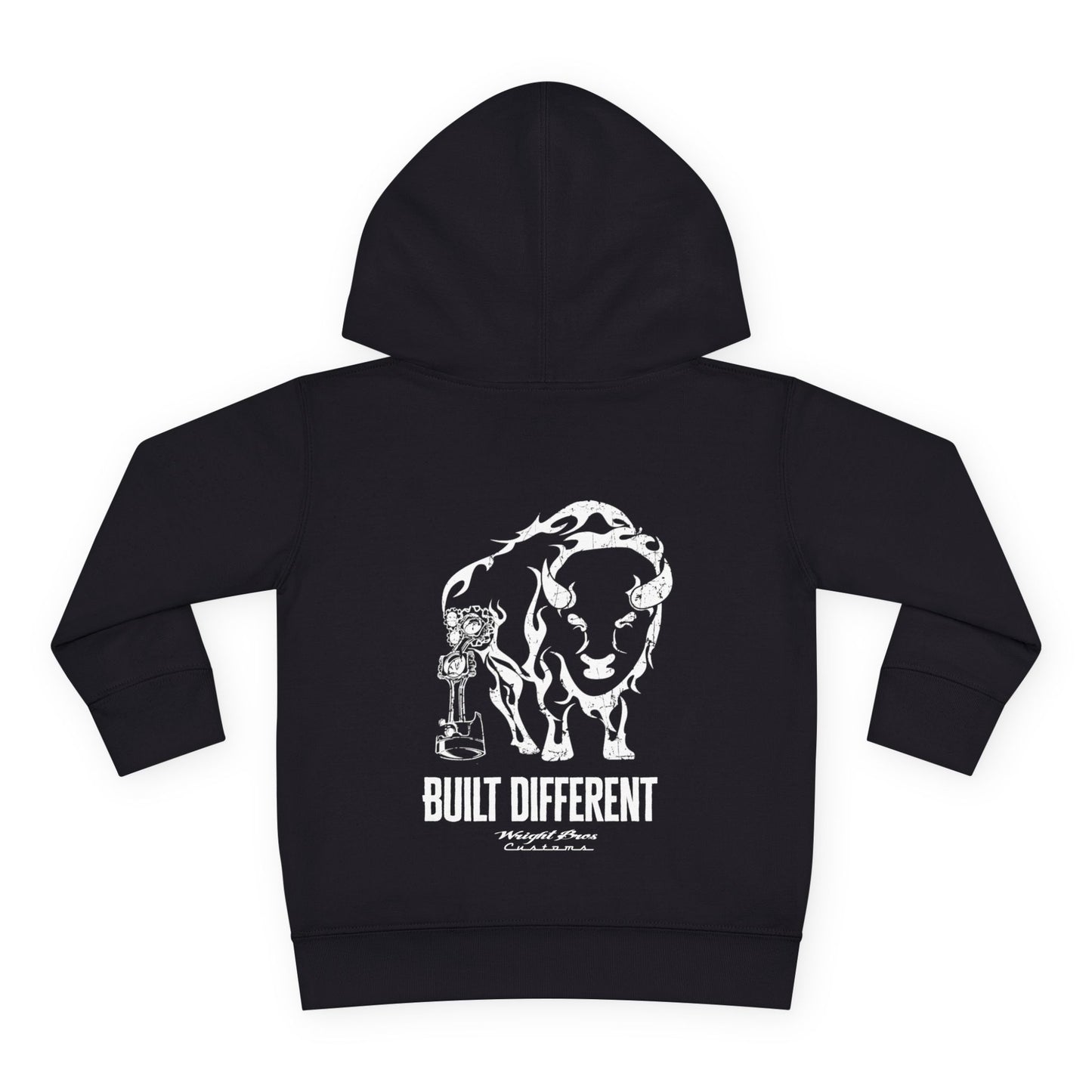 Built Different Toddler Pullover Fleece Hoodie