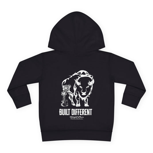 Built Different Toddler Pullover Fleece Hoodie