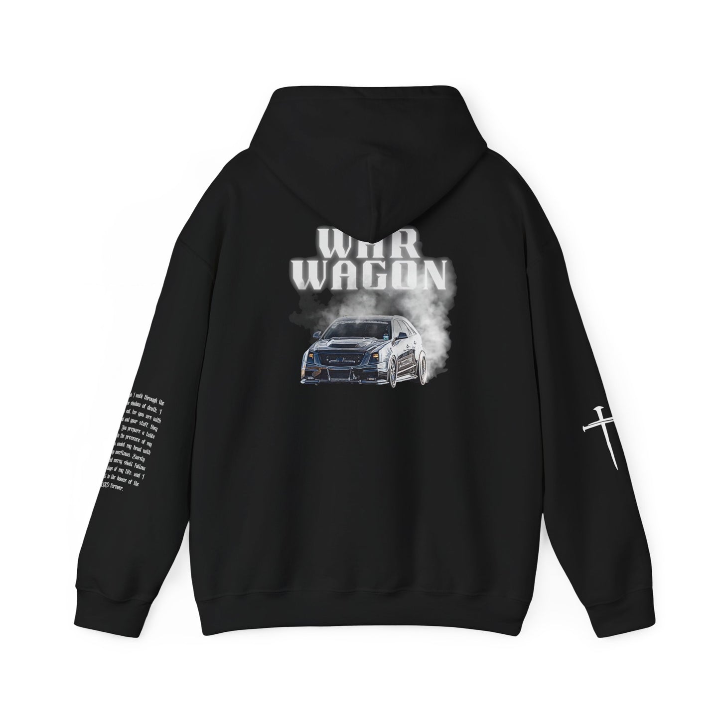 War Wagon Psalms 23 Unisex Heavy Blend™ Hooded Sweatshirt