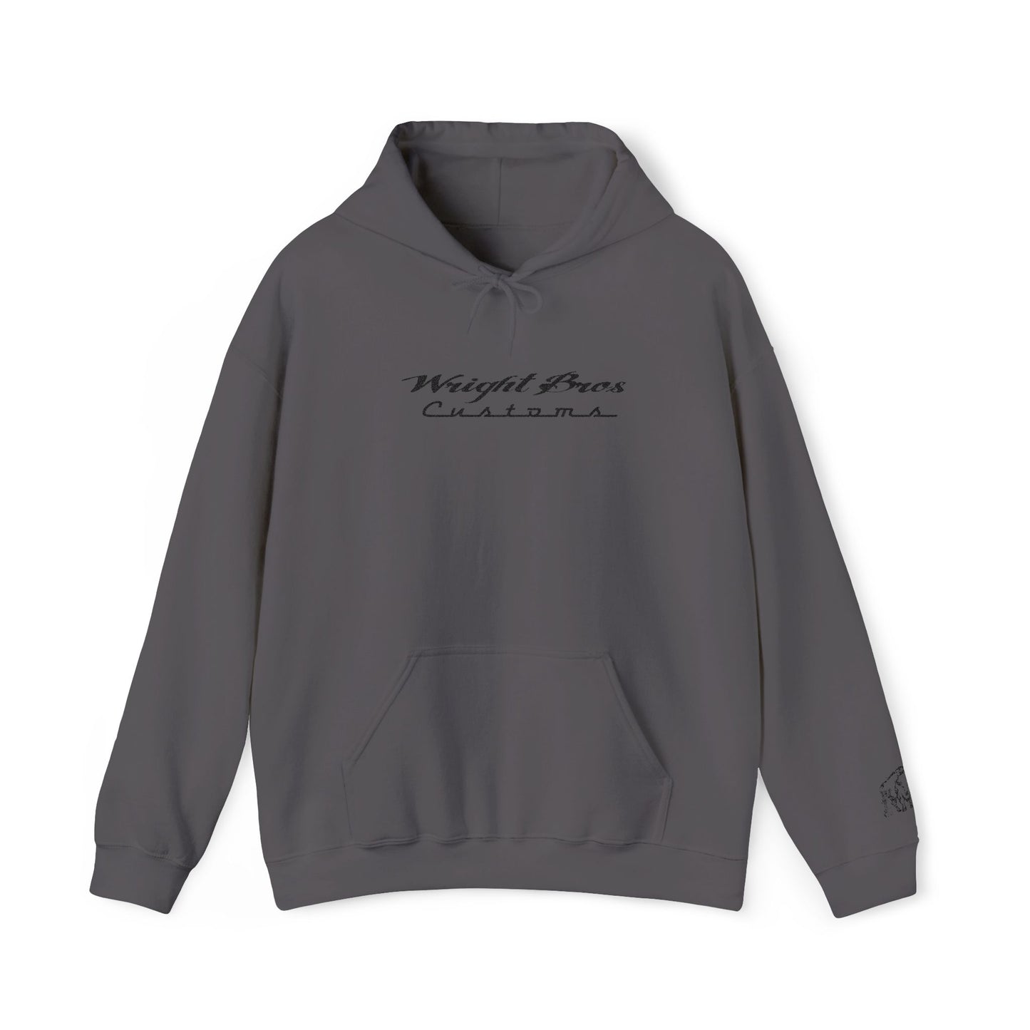 Wright Bros Customs Heavy Blend™ Embroidered Hooded Sweatshirt