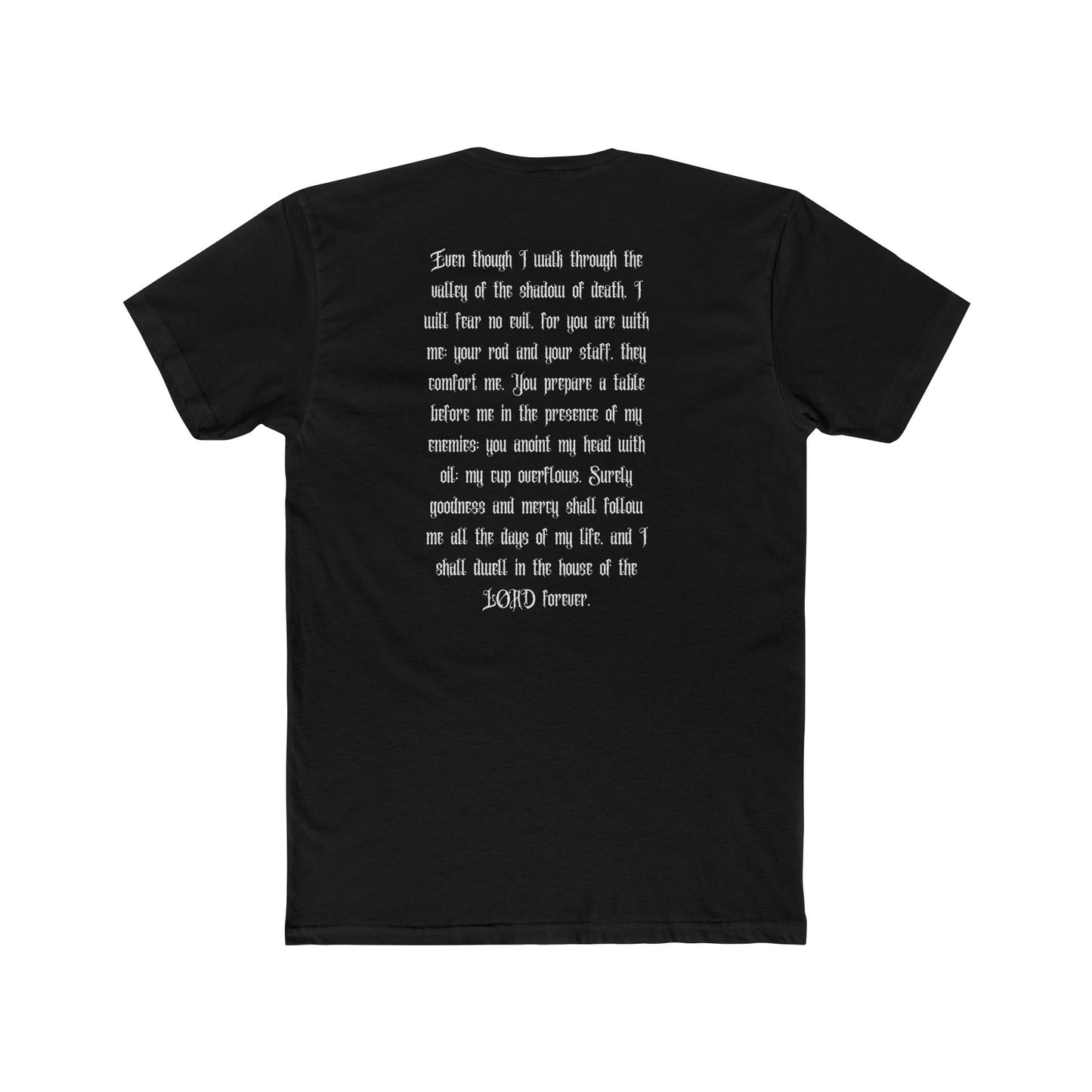 Psalms 23 Cotton Crew Tee