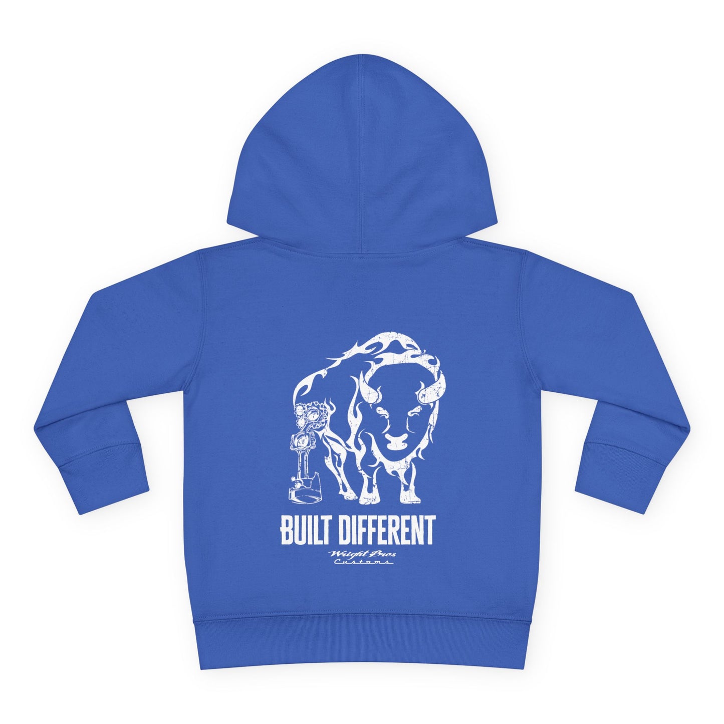 Built Different Toddler Pullover Fleece Hoodie