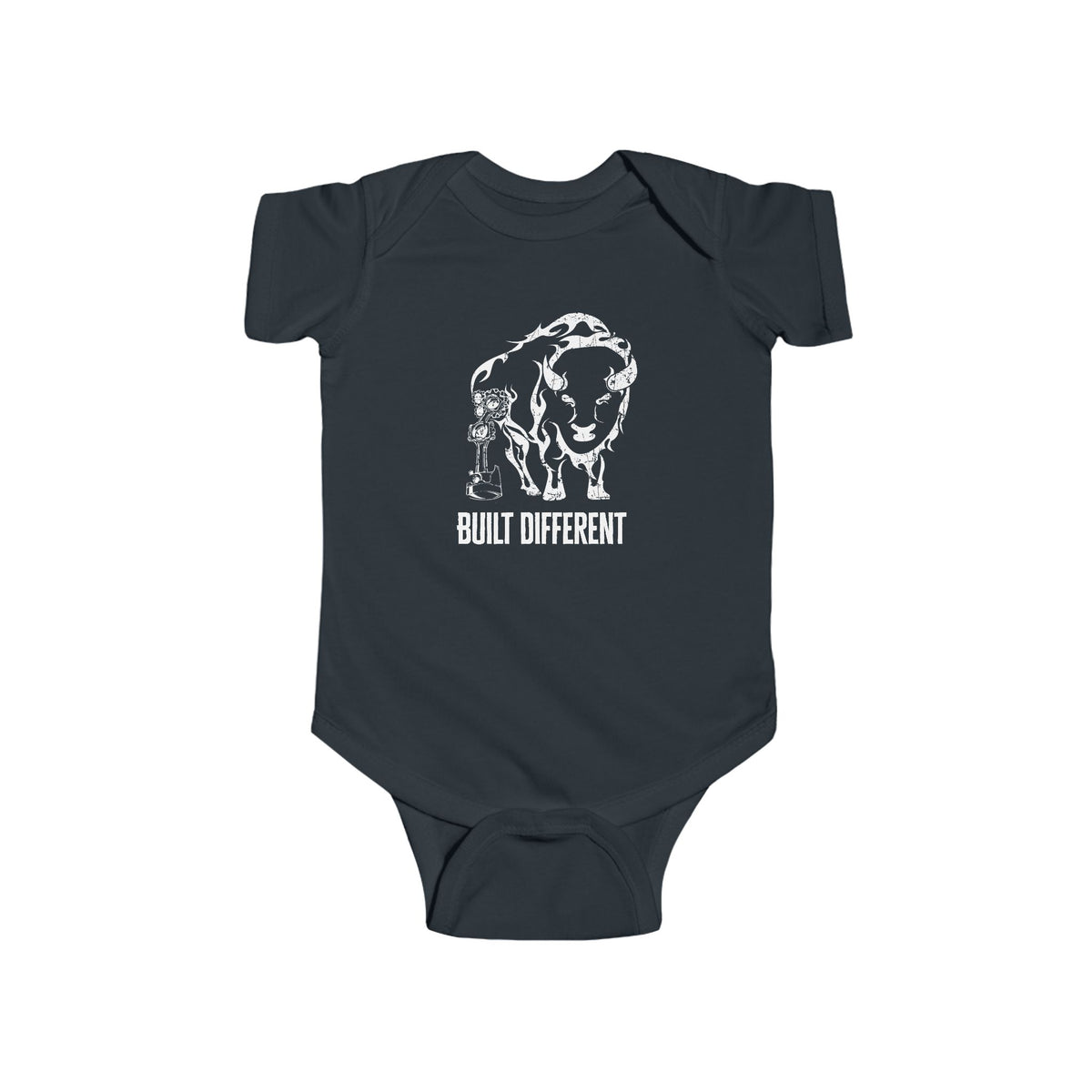 Built Different Infant Jersey Onesie