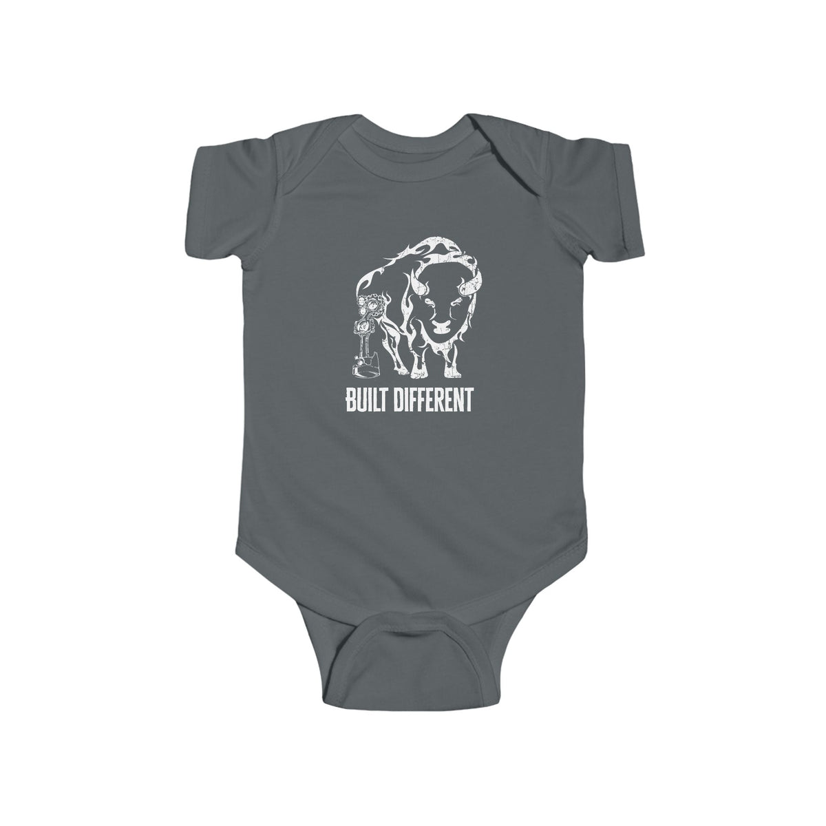 Built Different Infant Jersey Onesie