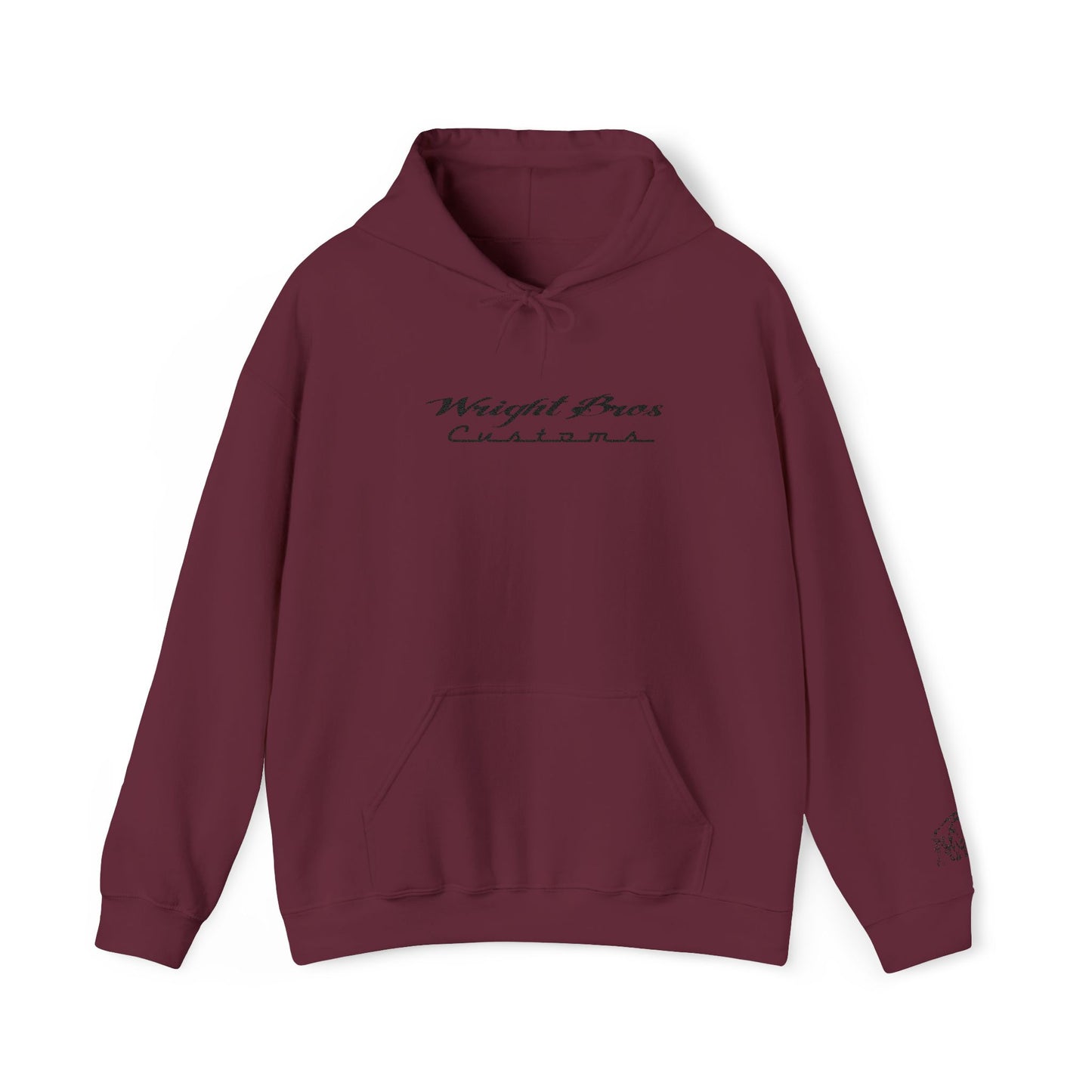 Wright Bros Customs Heavy Blend™ Embroidered Hooded Sweatshirt
