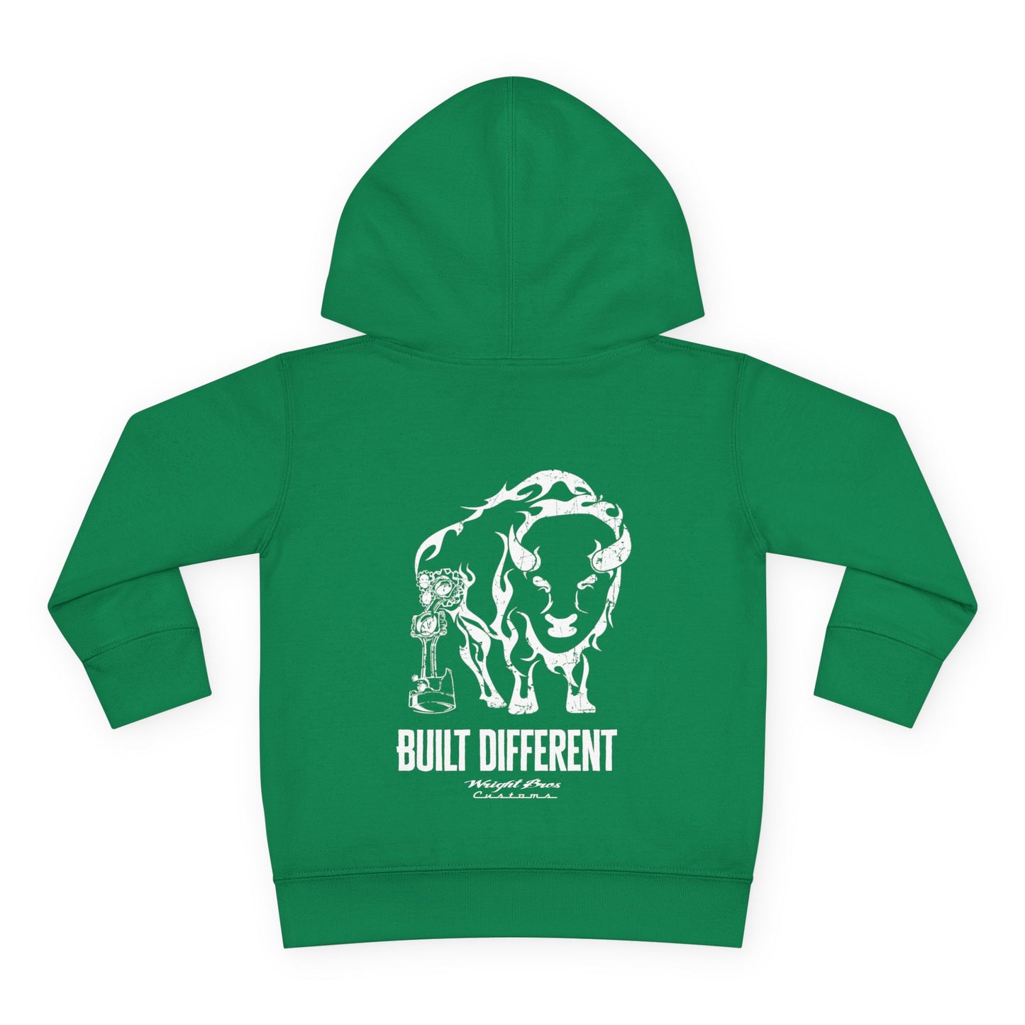Built Different Toddler Pullover Fleece Hoodie