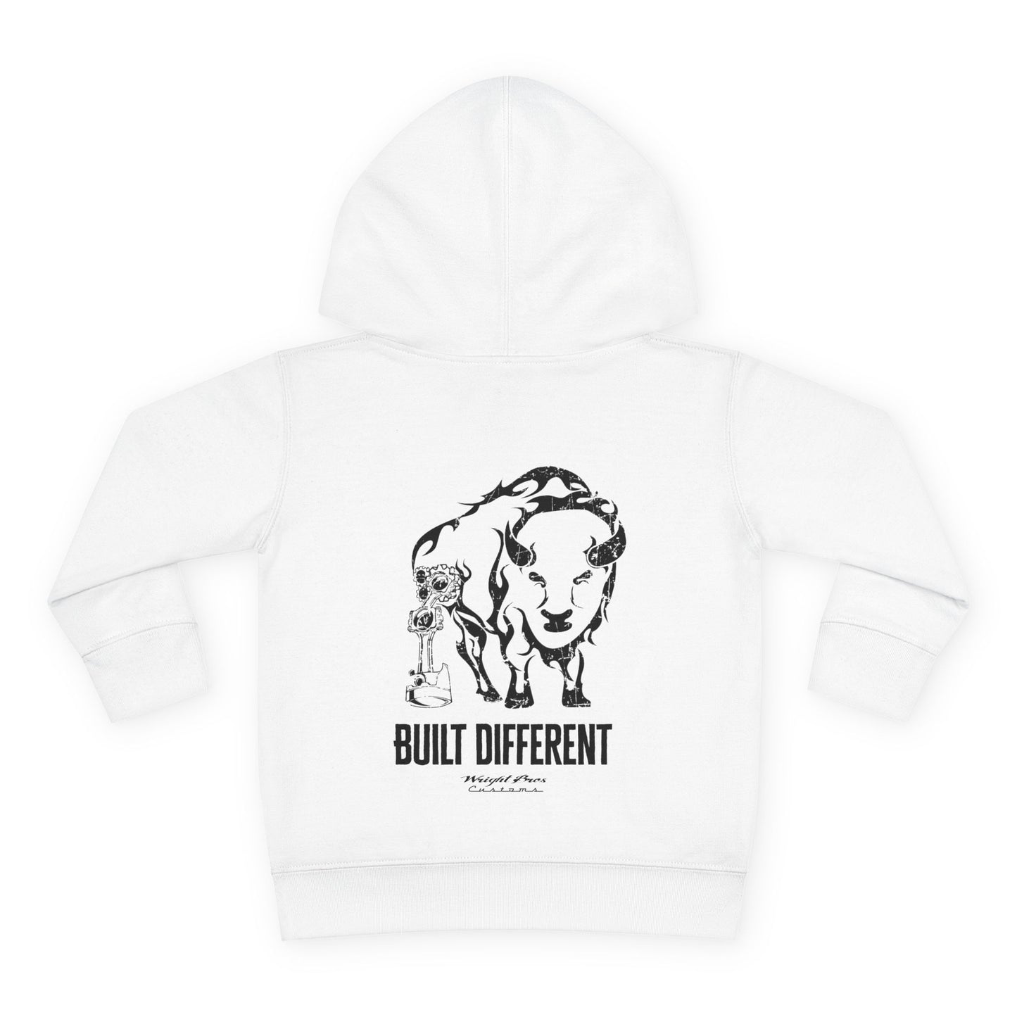 Built Different Toddler Pullover Fleece Hoodie