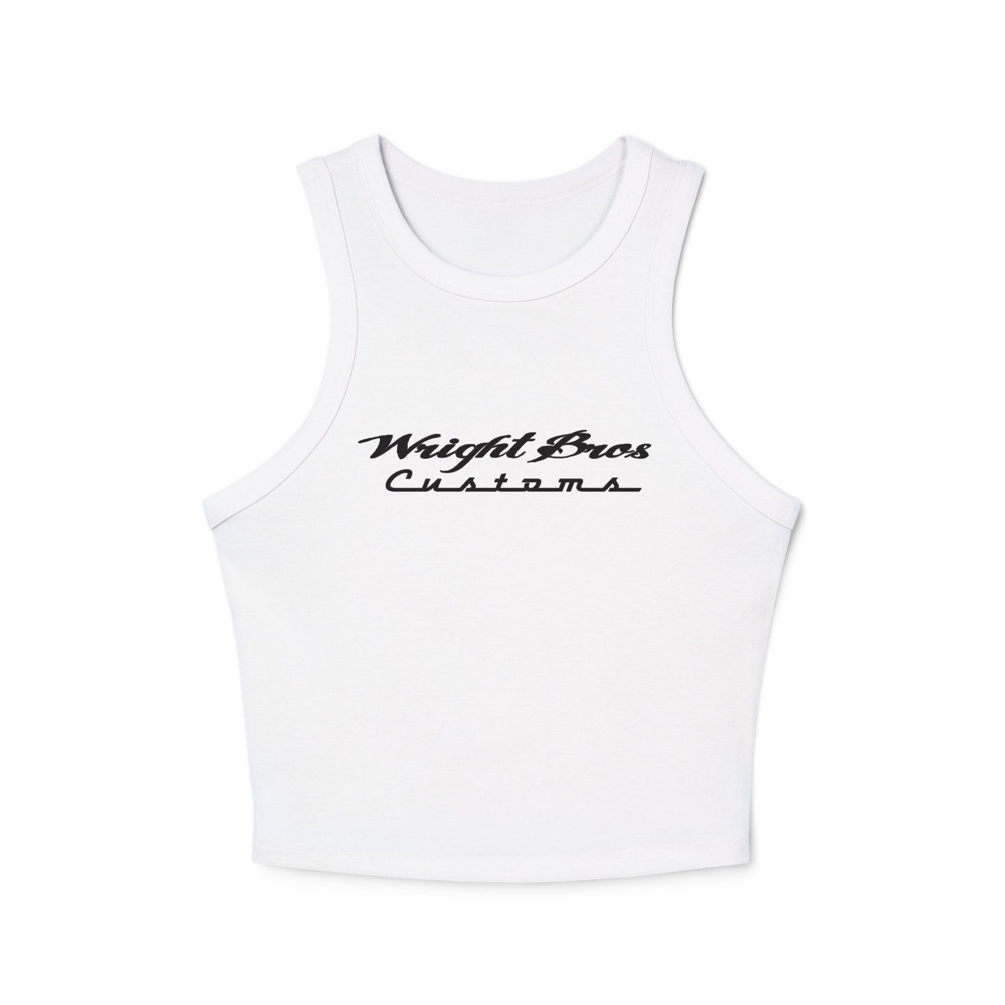 Built Different Women's Micro Rib Racer Tank Top